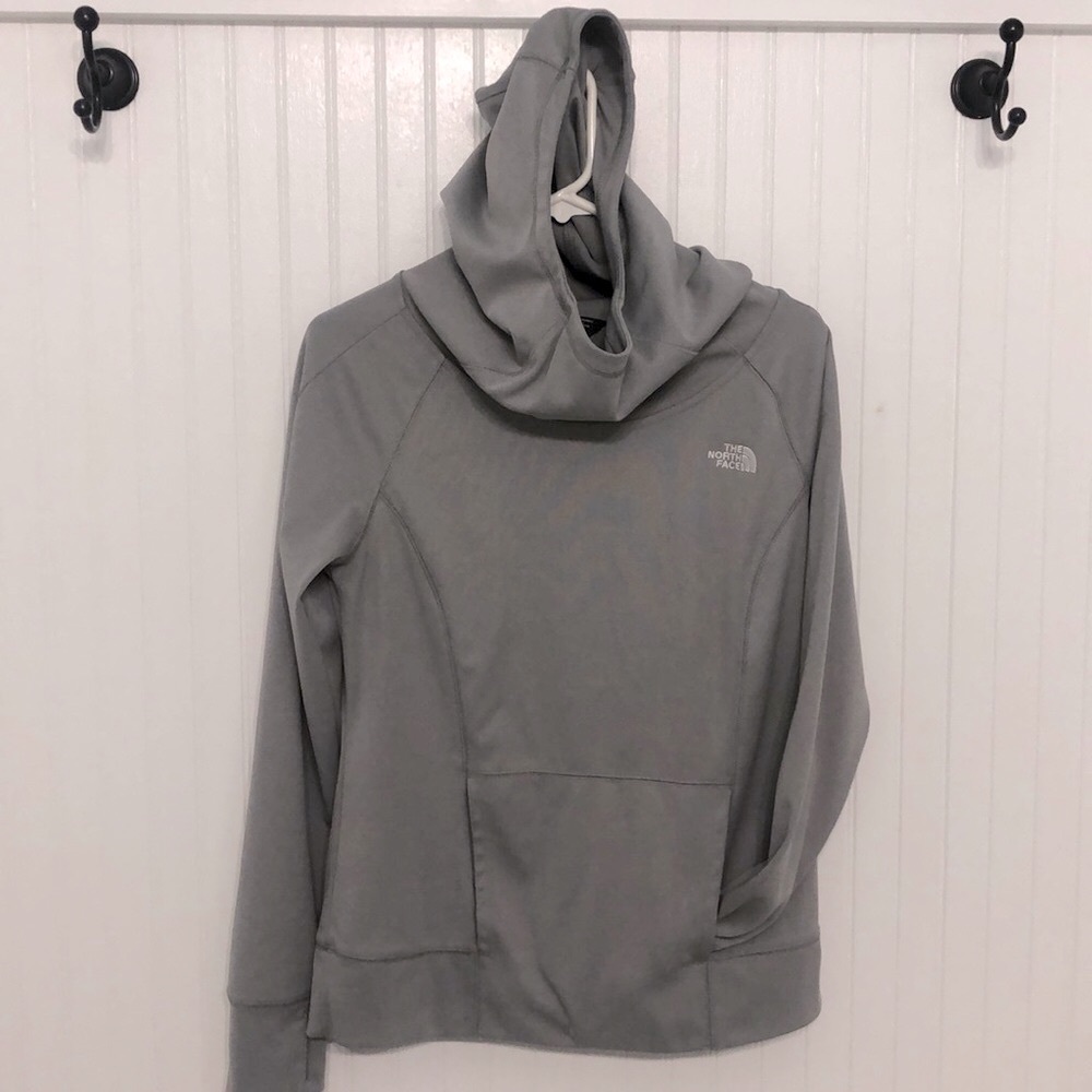 NorthFace Cowl HOODIE Thumb Holes KANGAROO POCKET